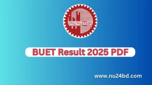 BUET Result 2025 PDF